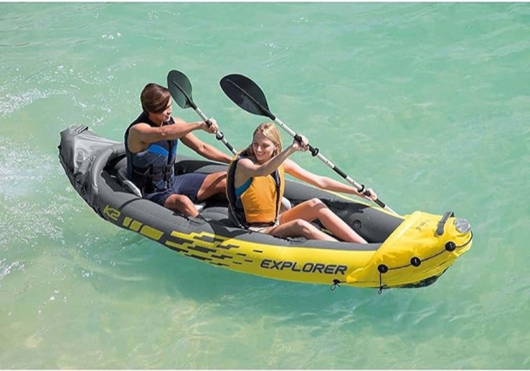 Inflatable kayak rental for the Provo River
